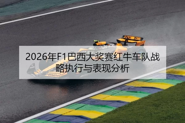 2026年F1巴西大奖赛红牛车队战略执行与表现分析